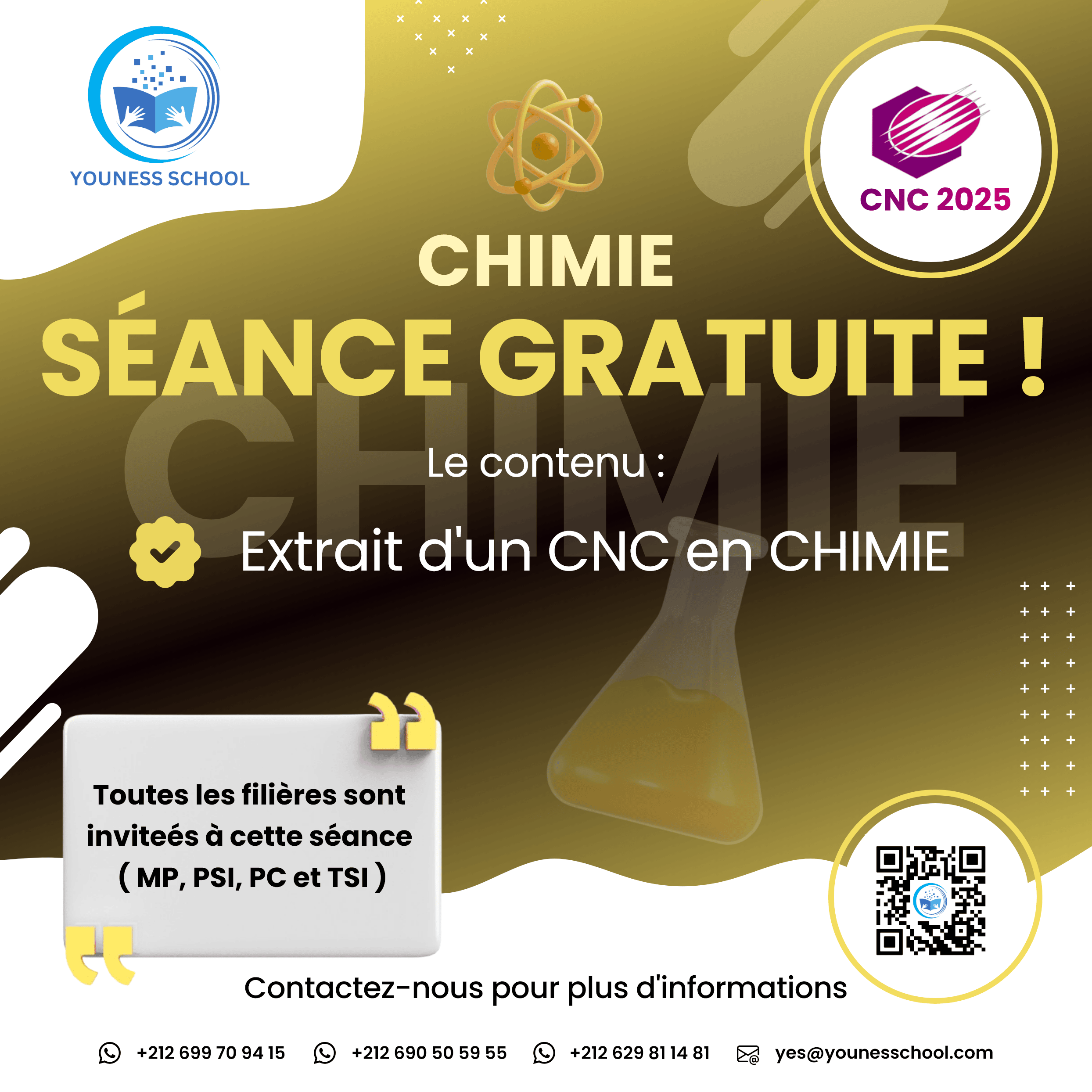 CHIMIE - Séance gratuite