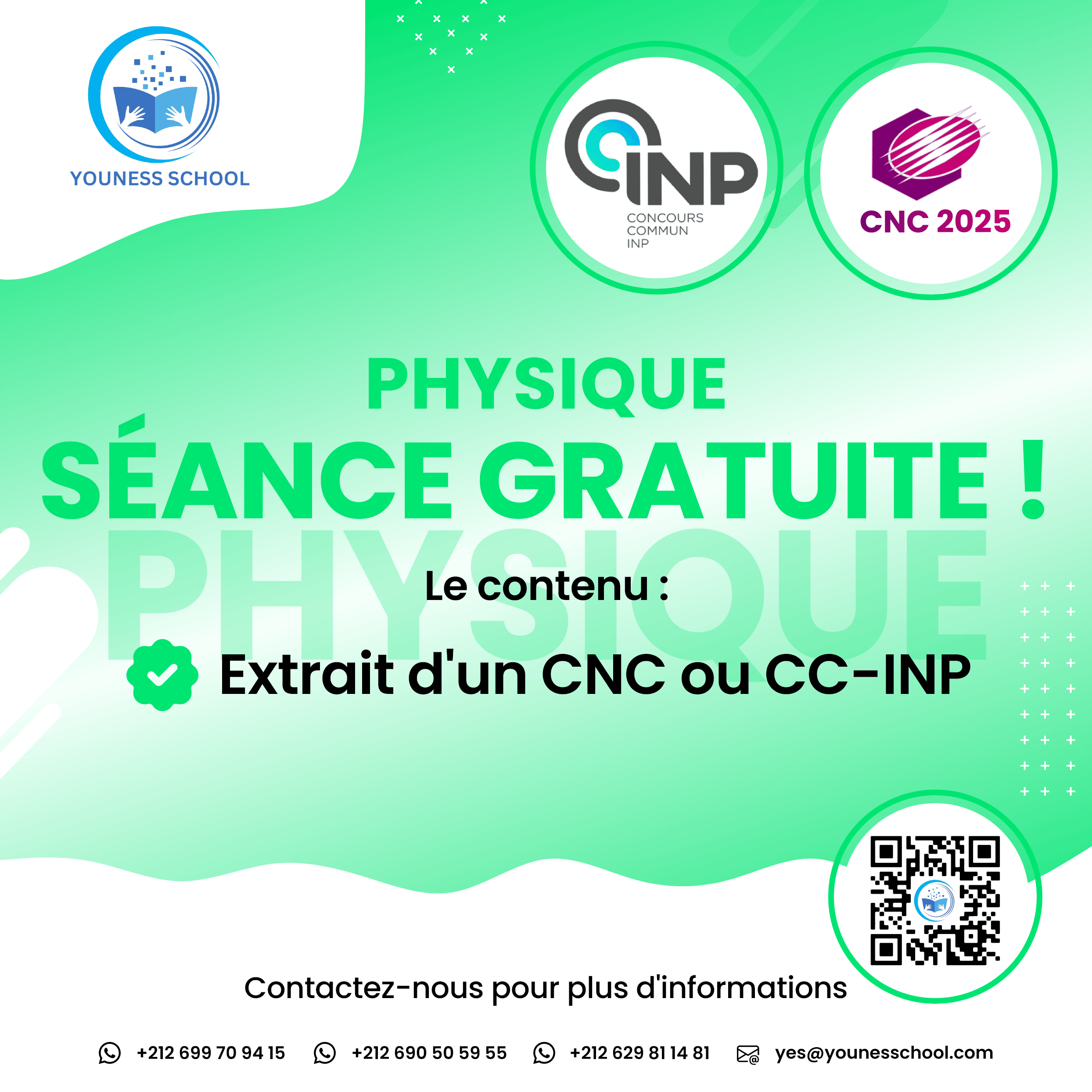 PHYSIQUE - Séance gratuite